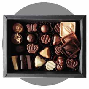 Coffret de chocolats