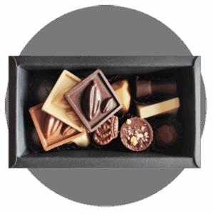 Coffret de chocolats