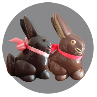 Photos de chocolats de Pâques