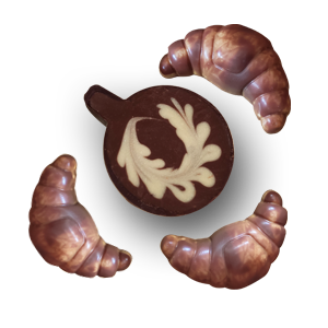 Photos de chocolats trompe-l'œil